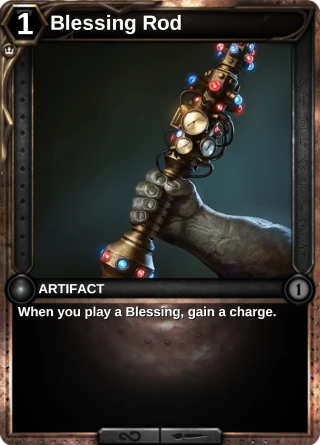 Blessing Rod: the rebuilt card