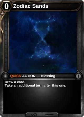 Zodiac Sands: the rebuilt card