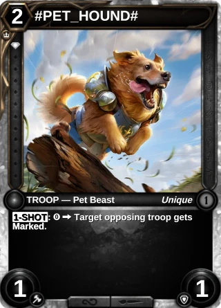 #PET_HOUND#: the rebuilt card