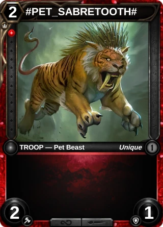 #PET_SABRETOOTH#: the rebuilt card