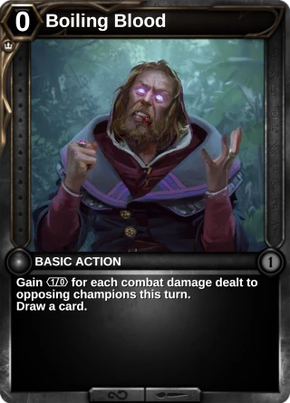 Boiling Blood: the rebuilt card