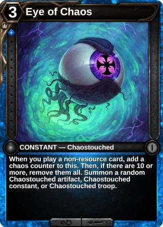 Eye of Chaos: the rebuilt card