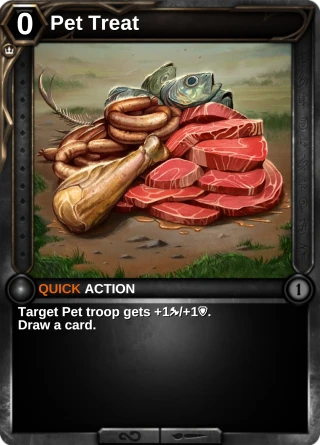 Pet Treat: the rebuilt card