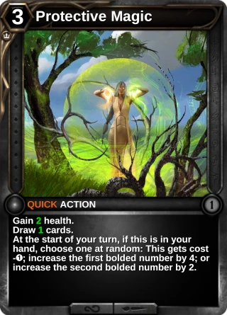 Protective Magic: the rebuilt card