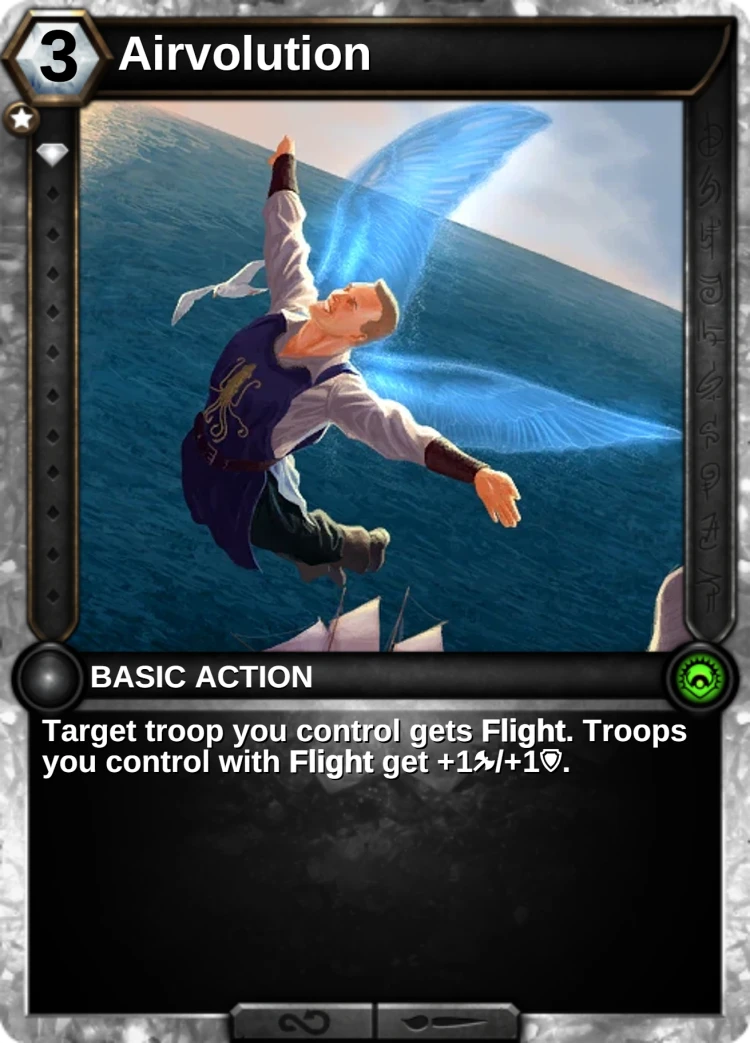 Airvolution: the card