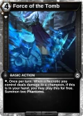 Force of the Tomb: printing in Primal Dawn