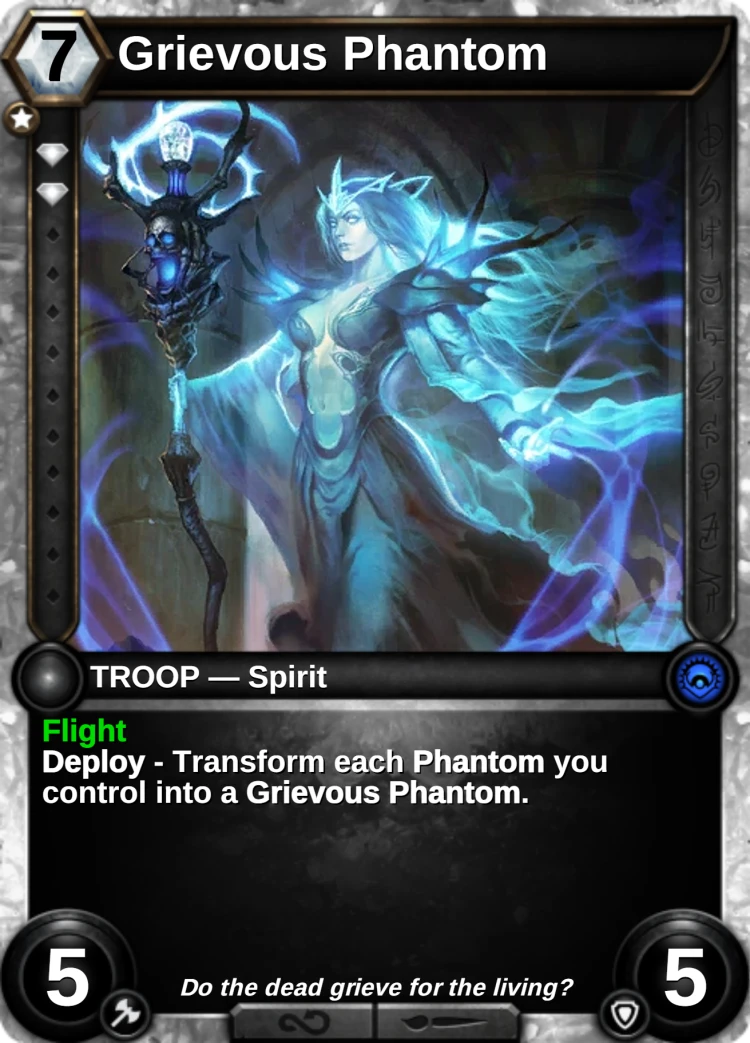 Grievous Phantom: the card
