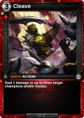 Cleave: printing in Primal Dawn
