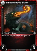 Embertongue Skarn: printing in Primal Dawn