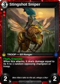 Stingshot Sniper: printing in Primal Dawn