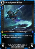 Flashpaw Elder: printing in Primal Dawn