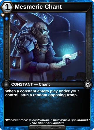 Mesmeric Chant: the card this item changes