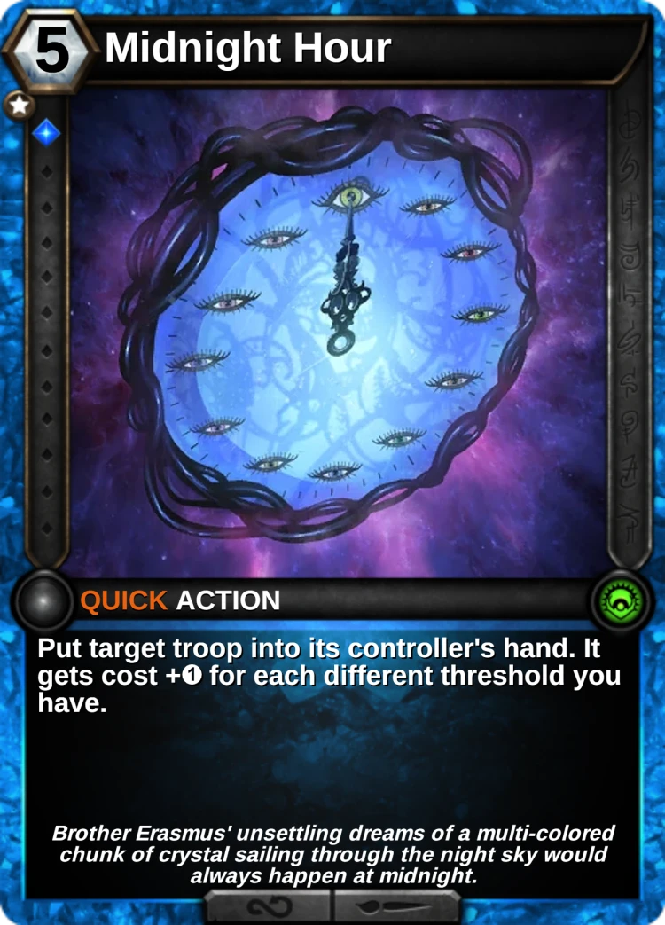 Midnight Hour: the card