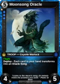 Moonsong Oracle: printing in Primal Dawn