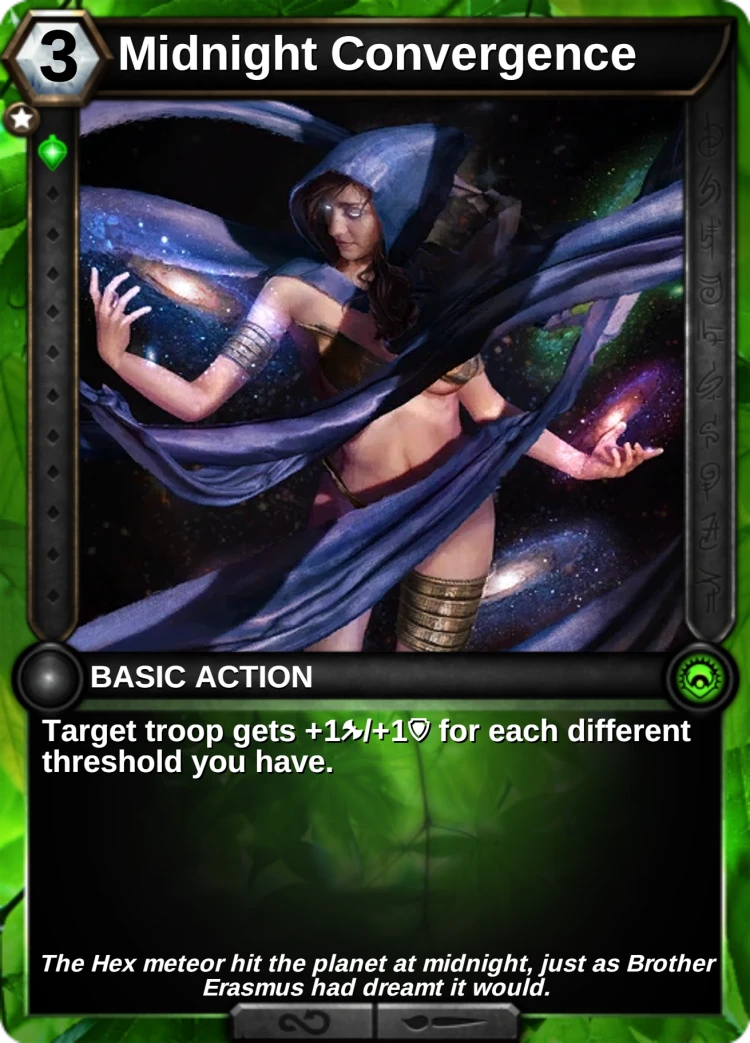 Midnight Convergence: the card
