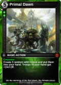 Primal Dawn: printing in Primal Dawn