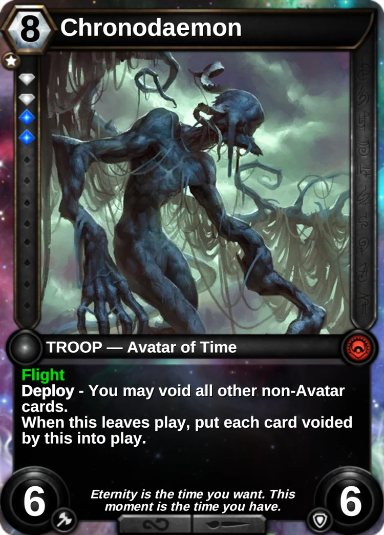 Chronodaemon: the card