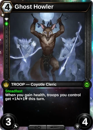 Ghost Howler: the card this item changes