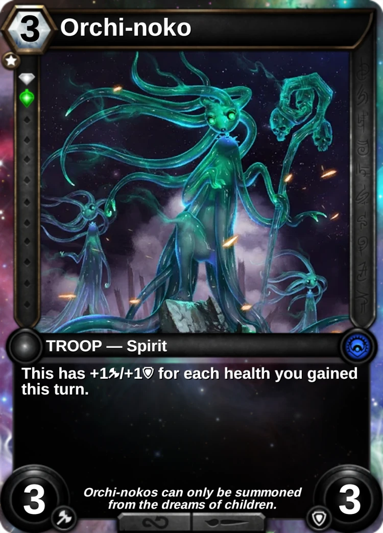 Orchi-noko: the card
