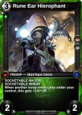 Rune Ear Hierophant: alternate art in Primal Dawn