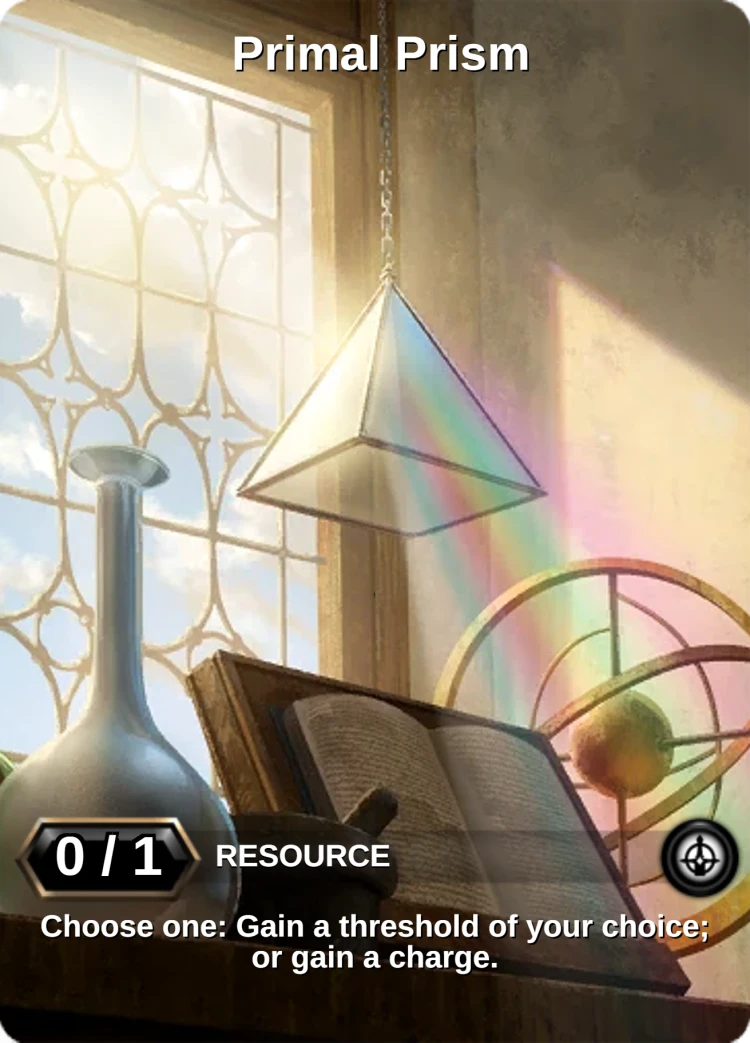 Primal Prism: the card