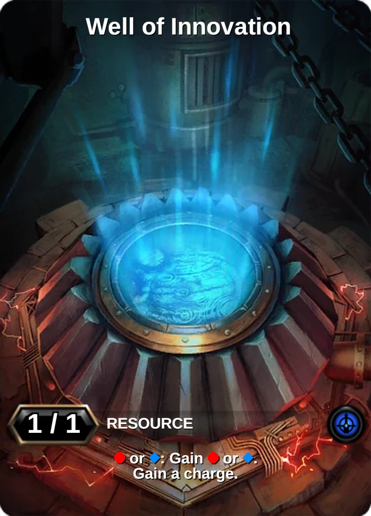 Well of Innovation: the card