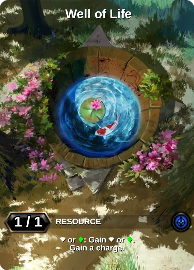 Well of Life: the card