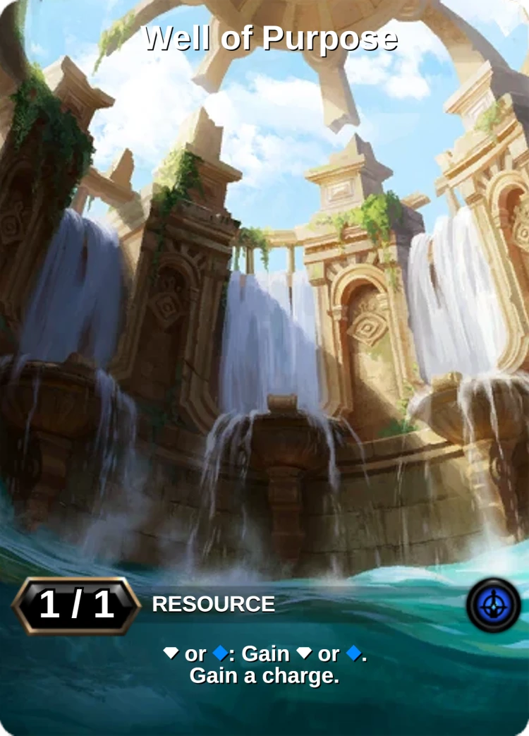 Well of Purpose: the card