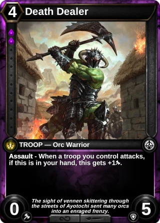 Death Dealer: the card this item changes