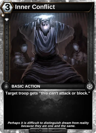 Inner Conflict: the card this item changes