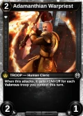 Adamanthian Warpriest: printing in Herofall