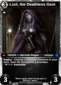 Lixil, the Deathless Gem: printing in Shards of Fate