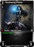 Duskwing Priest: printing in Herofall
