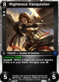 Righteous Vanquisher: printing in Herofall