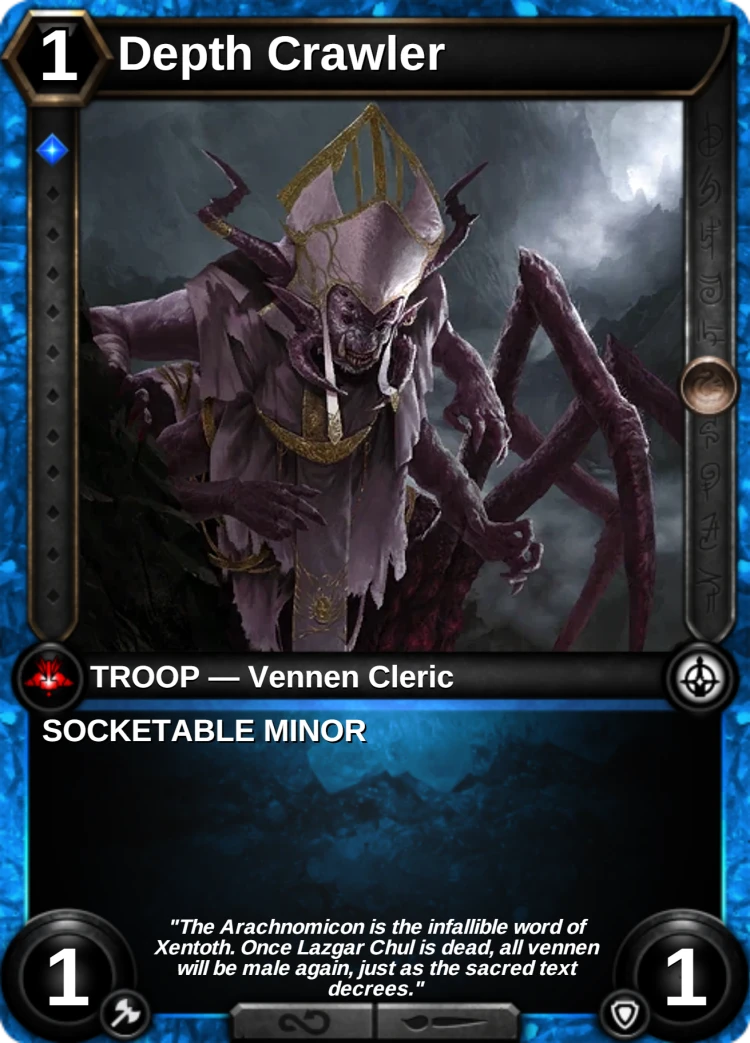 Depth Crawler: the card