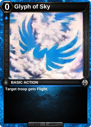 Glyph of Sky: the card this item changes