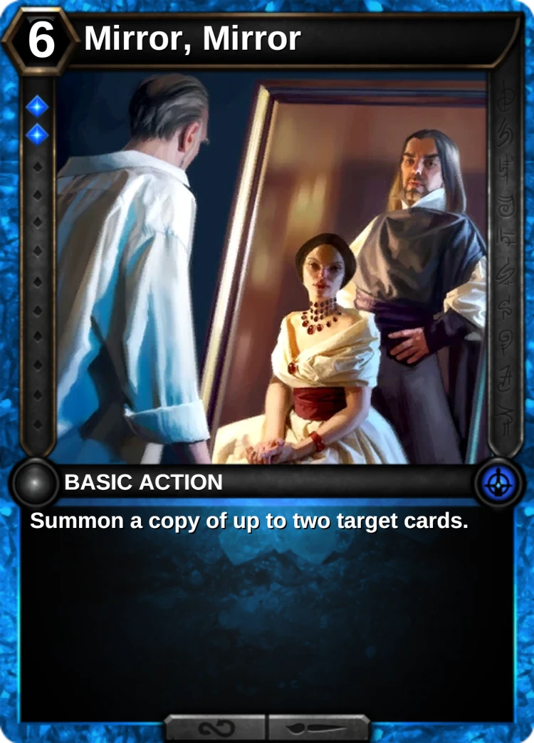 Mirror, Mirror: the card