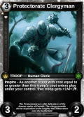 Protectorate Clergyman: printing in Shards of Fate