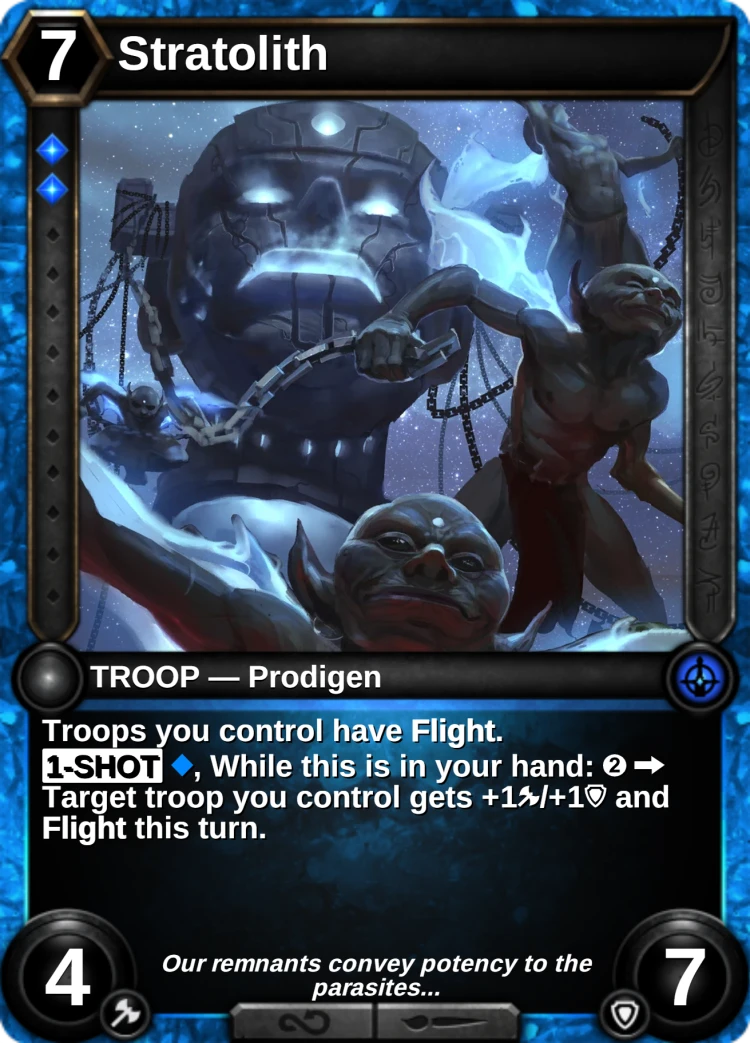 Stratolith: the card