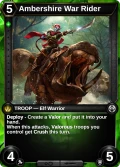 Ambershire War Rider: printing in Herofall