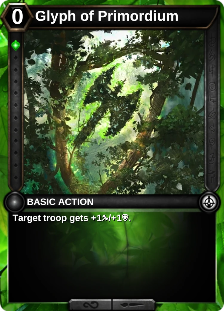 Glyph of Primordium: the card