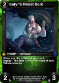 Satyr's Roost Bard: printing in Herofall