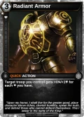 Radiant Armor: printing in Shards of Fate