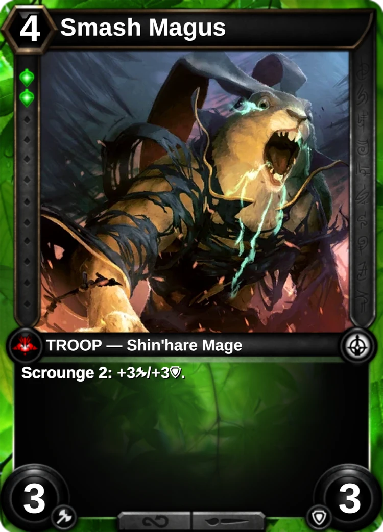 Smash Magus: the card