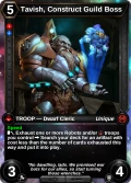 Tavish, Construct Guild Boss: printing in Herofall