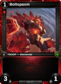Boltspasm: alternate art in Herofall