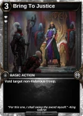 Bring To Justice: alternate art in Herofall