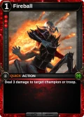 Fireball: alternate art in Herofall