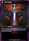 Herofall: alternate art in Herofall