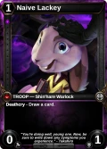 Naive Lackey: alternate art in Herofall